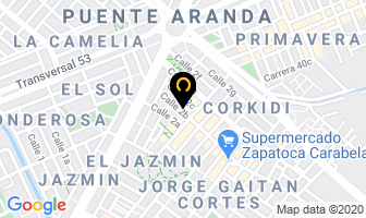Mapa de Hm Soluciones Gestión Logística en Bogotá D.C
