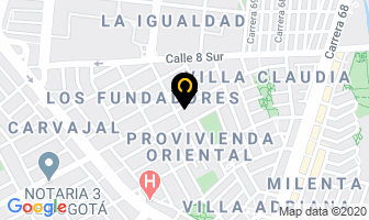 Mapa de Hn Temcol Ltda en Bogotá D.C