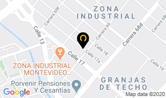 Mapa de Hobart Andina S.a. en Bogotá D.C