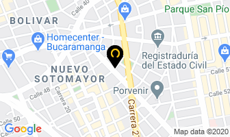 Mapa de Hobby Kids en Bucaramanga