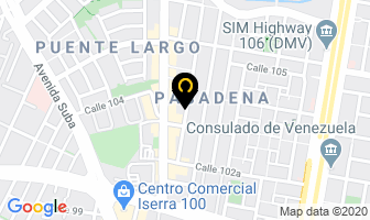 Mapa de Hogar Amparo De Praga en Bogotá D.C