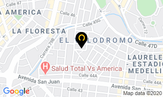 Mapa de Hogar Dulce Ocaso en Medellín
