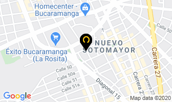 Mapa de Hogar Geriatrico Jerusalen en Bucaramanga