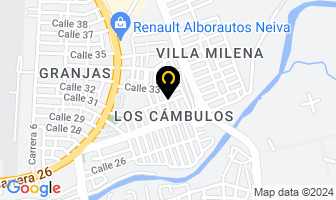 Mapa de Hogar Geriátrico Mi Querida Abuela en Neiva