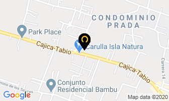 Mapa de Hogar Gerontologico Mater Cor en Cajicá