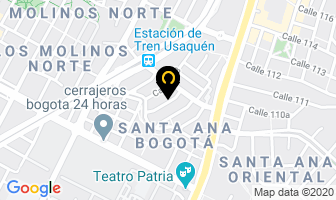 Mapa de Hogar Gerontológico Mi Dulce Compañía en Bogotá D.C
