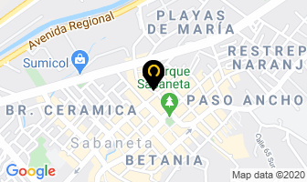 Mapa de Hogar María Auxiliadora en Medellín