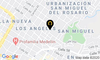 Mapa de Hogar San José en Medellín