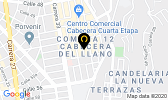 Mapa de Hogar Y Estilo en Bucaramanga
