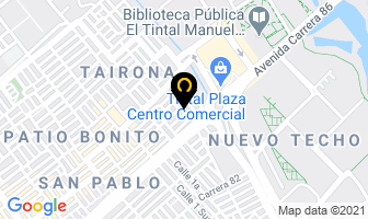 Mapa de Holding Servicios Generales en Bogotá D.C