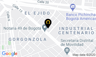 Mapa de Holograma Digital Ltda. en Bogotá D.C