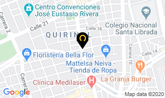 Mapa de Hombres De Honor en Neiva