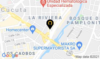 Mapa de Home & Chrismas en Cúcuta