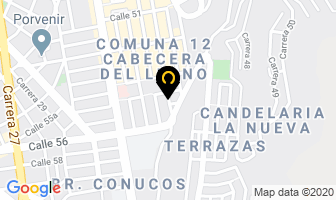 Mapa de Home Mark en Bucaramanga