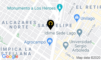 Mapa de Homeopatia Francesa Borie en Bogotá D.C