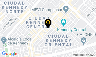 Mapa de Honda Blanca El Uniforme en Bogotá D.C