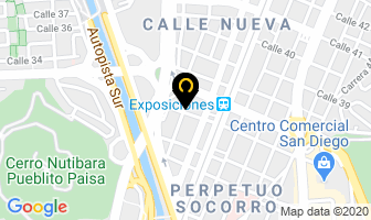 Mapa de Hormas Danny en Medellín