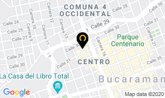 Mapa de Hormas Y Formas en Bucaramanga