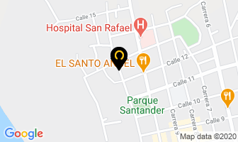 Mapa de Hospedaje Los Delfines en Leticia