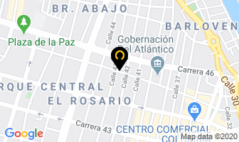 Mapa de Hospedaje Meléndez en Barranquilla