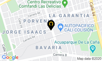 Mapa de Hospedaje Y Parqueadero La 6 en Cali