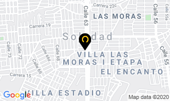 Mapa de Hospedaje Y Restaurante    San Gil en Soledad