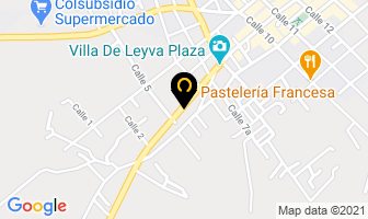 Mapa de Hospedería El Ocobo en Villa de Leyva