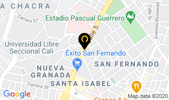 Mapa de Hospimport S.a. en Cali