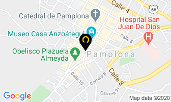 Mapa de Hostal 1549 en Pamplona