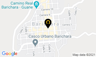 Mapa de Hostal Aposentos en Barichara