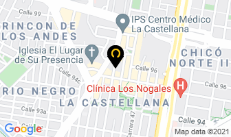 Mapa de Hostal Arias en Bogotá D.C