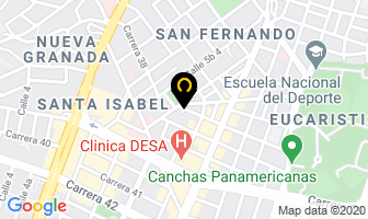 Mapa de Hostal Casa Franco en Cali