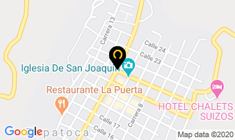Mapa de Hostal De La Prada en Zapatoca