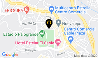 Mapa de Hostal Del Café en Manizales