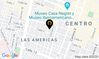 Mapa de Hostal Del Parque Benito Juárez en Popayán