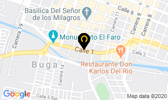 Mapa de Hostal del Regidor en Guadalajara de Buga