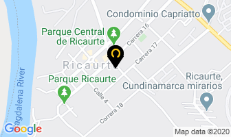 Mapa de Hostal Don Jotas en Ricaurte
