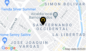 Mapa de Hostal Edificio El Porvenir Bogotá en Bogotá D.C