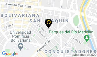 Mapa de Hostal El Estudiante en Medellín