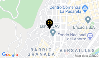 Mapa de Hostal Iguana en Cali