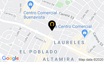 Mapa de Hostal King George Suites en Barranquilla