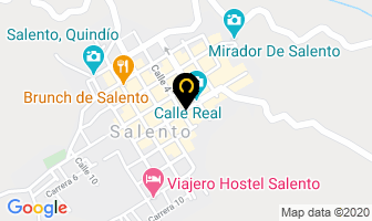 Mapa de Hostal La Casona De Lili en Salento