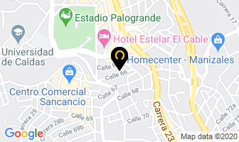 Mapa de Hostal Lassio en Manizales