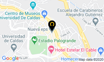 Mapa de Hostal Palogrande en Manizales
