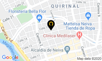 Mapa de Hostal Plenitud en Neiva