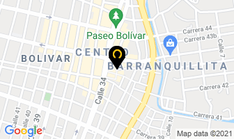 Mapa de Hostal San Nicolás en Barranquilla