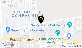 Mapa de Hostal Sol Y Luna en Palmira