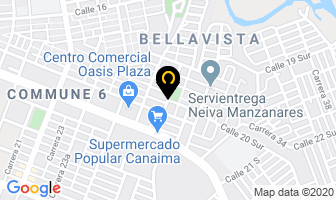 Mapa de Hostal Sueño Real en Neiva