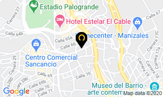 Mapa de Hostal Tierra Sol Aire en Manizales