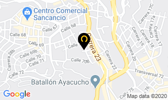 Mapa de Hostal Tukama en Manizales